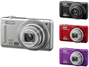 Olympus VR-310 Digitalkamera silber