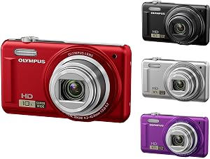 Olympus VR-310 Digitalkamera rot