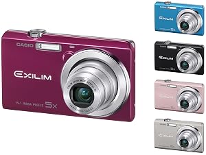 Casio Exilim EX-ZS10 Digitalkamera rot