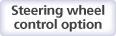 Steering wheel control option