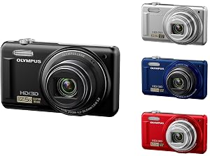Olympus VR-330 Digitalkamera schwarz