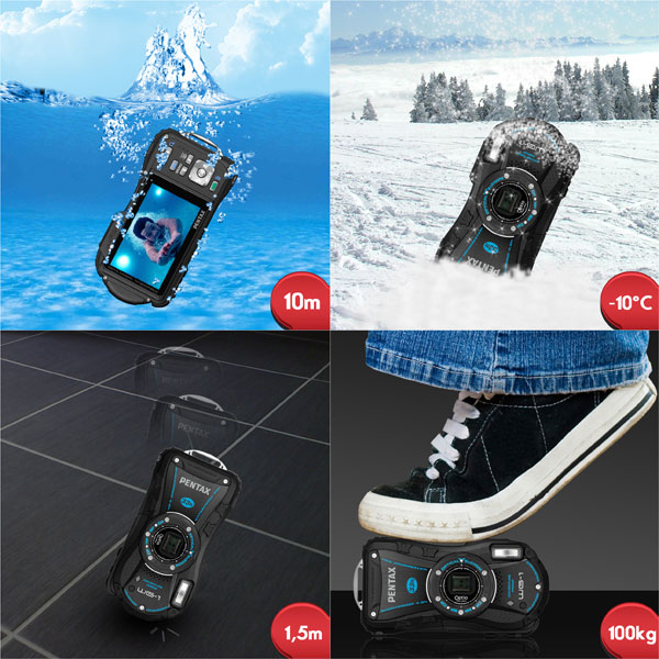 Optio WG-1 Digitalkamera (14 Megapixel, 5-fach opt. Zoom, 6,9 cm (2 ... Optio WG-1 Digitalkamera (14 Megapixel, 5-fach opt. Zoom, 6,9 cm (2 ...