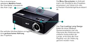 Acer P1101 DLP-Projektor