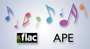 FLAC- und APE-Wiedergabe