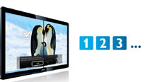3 HDMI-Eing&auml;nge mit EasyLink