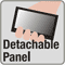 Abnehmbares Front-Panel
