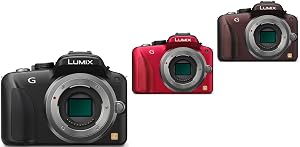 Panasonic Lumix DMC-G3 Systemkamera Geh&auml;use schwarz