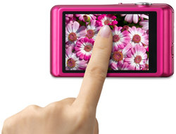 Gro&szlig;er 7,5-cm-Touchscreen-LCD-Monitor f&uuml;r intuitive Kamerabedienung