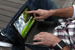 Einfach Anschluss ans EeePad TF101