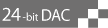24-bit DAC