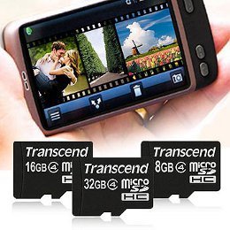 Transcend microSDHC4 Theme