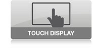 7,6 cm (3 Zoll) Touchscreen