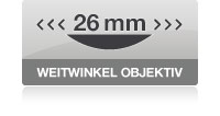 26 mm Weitwinkel Objektiv
