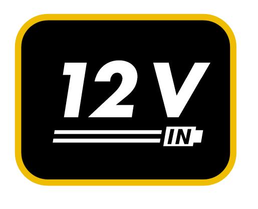 12 V DC-Eingang