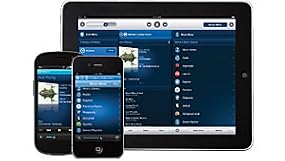 Steuere das ganze System mit deinem Smartphone oder Tablet