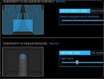 AlienTouch Touchpad-Steuerelemente