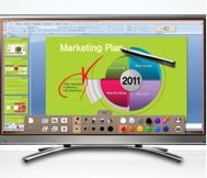 Abbildung Touchpen auf Marketingplan