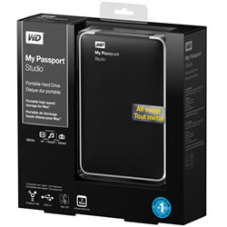 WD My Passport Studio box