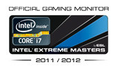 Offizieller Gaming-Monitor der Intel Extreme Masters