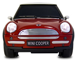 Mini Cooper CD-Radio rot