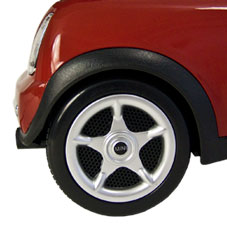 Mini Cooper CD-Radio rot