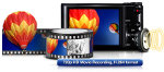 HD-Videoaufnahme im H.264-Format