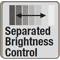 Separated Brightness Control
