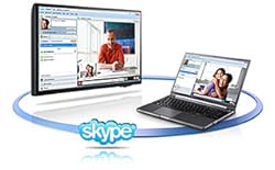 Bleiben Sie in Kontakt &ndash; mit Skype-Videotelefonaten im Gro&szlig;format