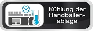 K&uuml;hlung der Handballen-ablage