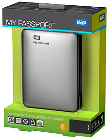 My Passport - Tragbare Festplatte in Silber