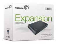 Produktverpackung Seagate Expansion Desktop Festplatte