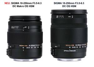 Vergleichsaufnahme - neues / altes 18-250mm