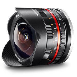 Walimex Pro 8/2,8 Fish-Eye Objektiv f&uuml;r Sony Nex E-Mount