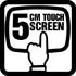 5 cm Touchscreen
