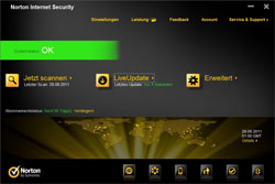 Schutzsystem der Internet Security 2012
