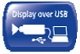 Display over USB