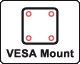 VESA Wandbefestigung