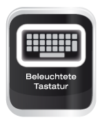 Beleuchtete Tastatur