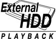 Externe HDD-Wiedergabe