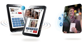 Galaxy Tab Videotelefonie