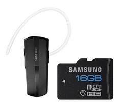 Headset und Speicherkarte