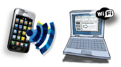 WLAN und WiFi machen das Galaxy S I9000 zum Internetprofi