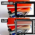 AMOLED &ndash; Kristallklares Display