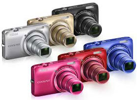 Nikon Coolpix S6300 - Farbvarianten
