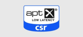 Featuring aptX technology for wireless convenience