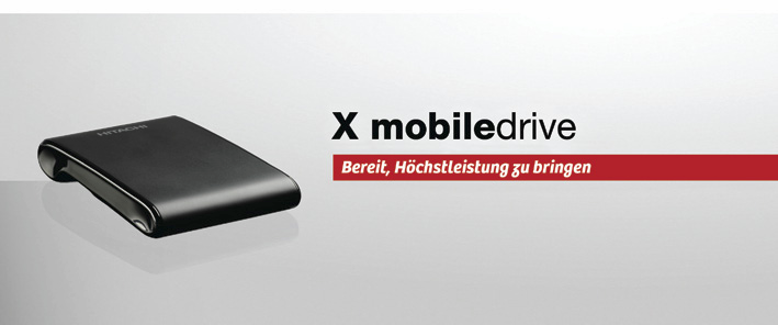 X mobiledrive - Bereit, H&ouml;chstleistung zu bringen