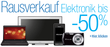 Elektronik bis -50%