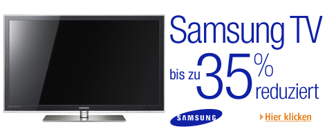 SAMSUNG BIS ZU 35% REDUZIERT