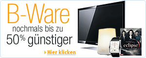 B-Ware nochmals bis -50% günstiger