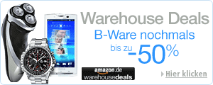 B-Ware nochmals bis zu 50% reduziert